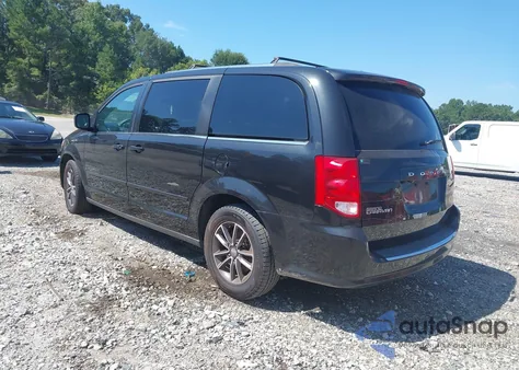 2017 Dodge Grand Caravan Sxt из США, поврежденный, VIN 2C4RDGCG7HR801331